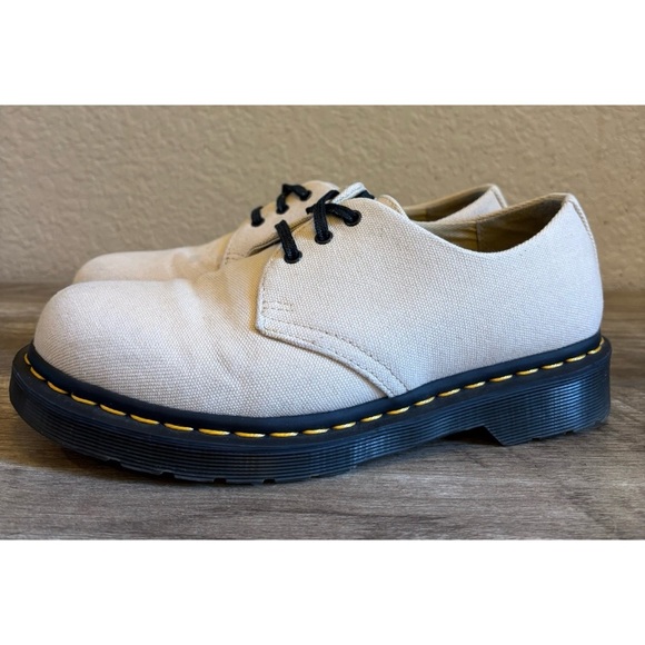 Dr Martens 1461 Canvas Oxford Shoes Women's Size 8 - Picture 2 of 15